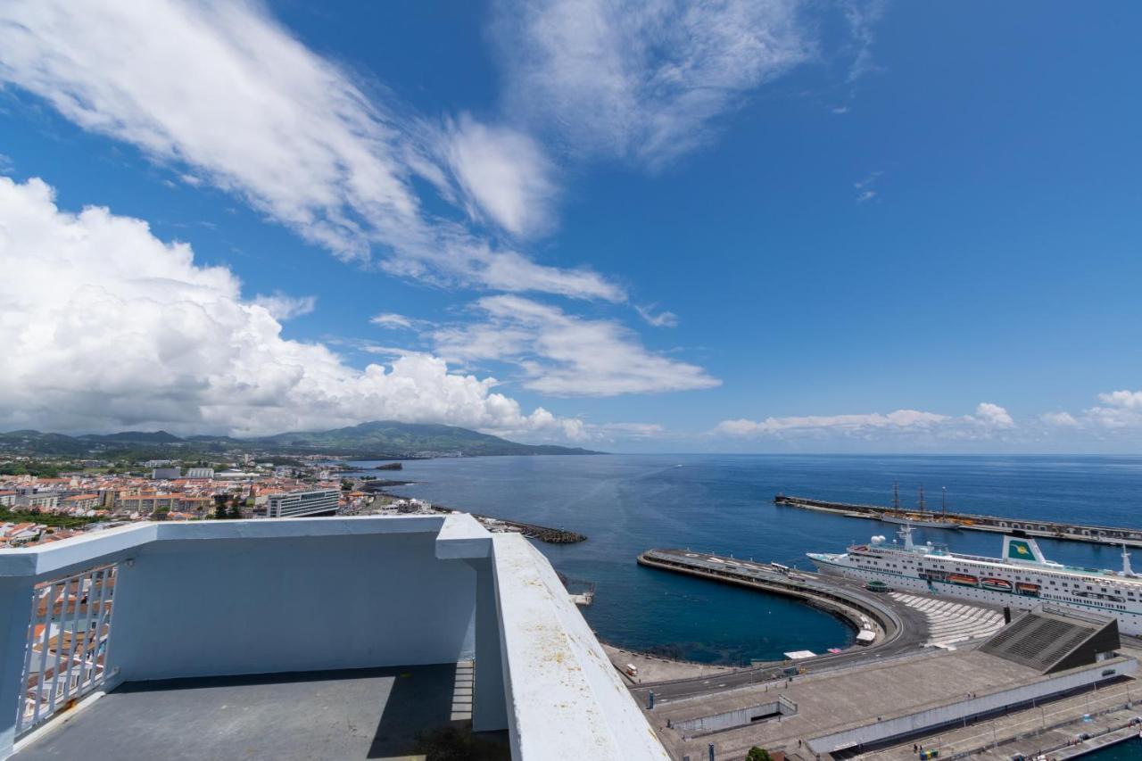 Atlantic Penthouse - City, Montain & Ocean - Free Parking Ponta Delgada Extérieur photo