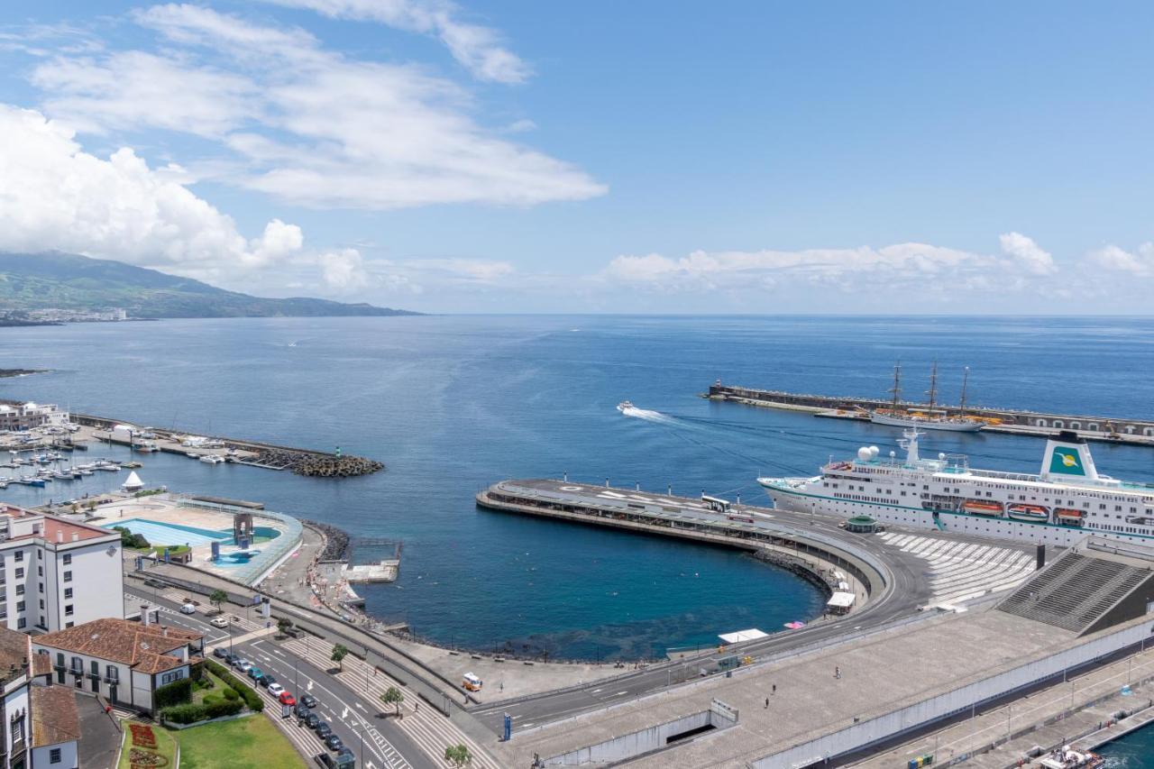 Atlantic Penthouse - City, Montain & Ocean - Free Parking Ponta Delgada Extérieur photo